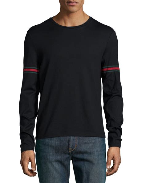 gucci t shirt full sleeve|Gucci long sleeve button up.